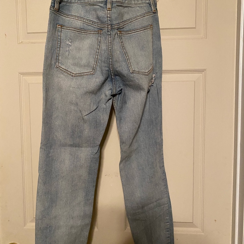 Highwaisted Free people Cropped Jeans - Picture 5 of 6